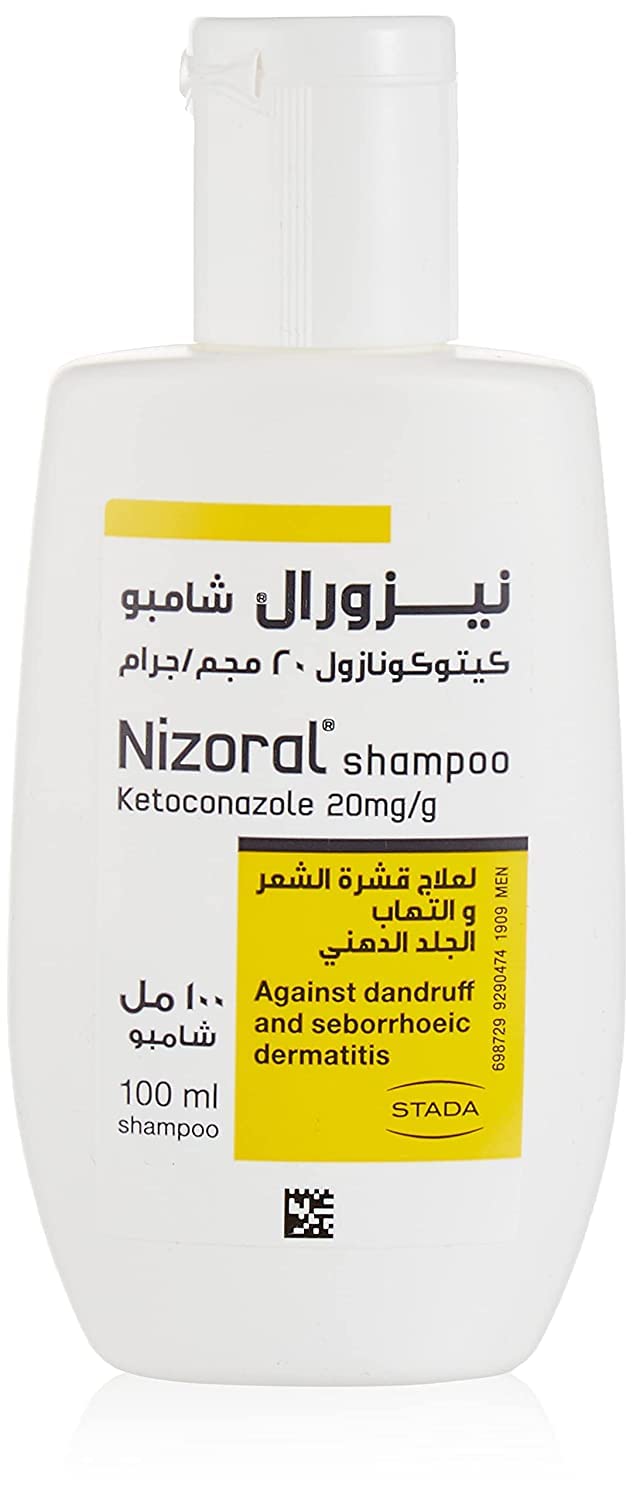 Nizoral® 2% Anti-Dandruff Shampoo, 100ml, Medical Treatment with Ketoconazole, Clinically Proven to Treat Dandruff, Flakes & Itching cart saudia