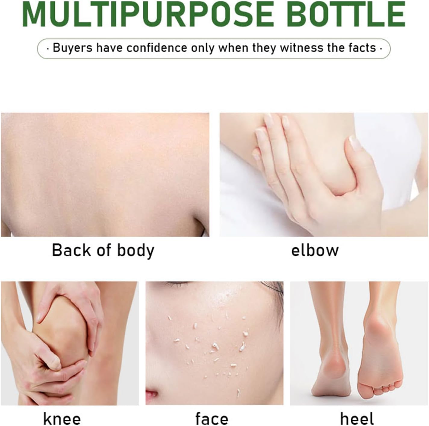 Gentle Mandelic Acid Body Scrub & Facial Exfoliator - Skin Smoothing Gel with Natural Exfoliants for Dry, Sensitive, Acne-Prone Skin Non-Irritating Formula cart saudia