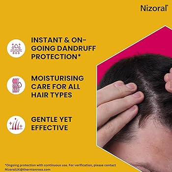 Nizoral® 2% Anti-Dandruff Shampoo, 100ml, Medical Treatment with Ketoconazole, Clinically Proven to Treat Dandruff, Flakes & Itching cart saudia