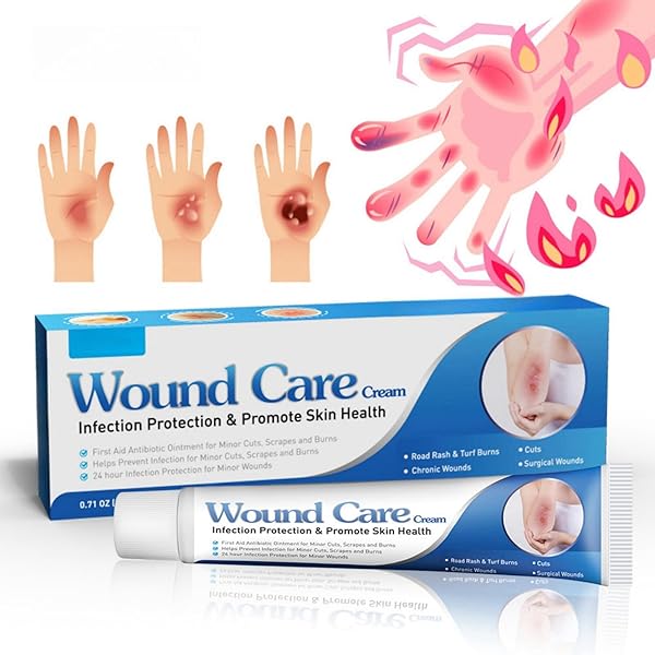 Burn Ointment Burning Wound Care Anti-Infection Cream Antibacterial Skin Healing Burn Ointment 20g