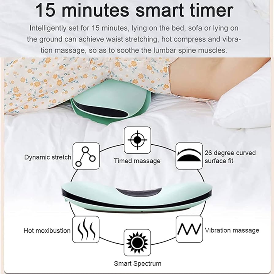 Electric Lumbar Massager Smart Back Pain Relief Machine