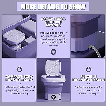 Portable Washing Machine – غسالة محمولة