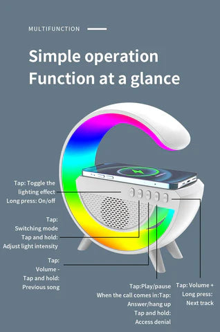 Wireless G Lamp with Triple Functions – مصباح G اللاسلكي بوظائف ثلاثية