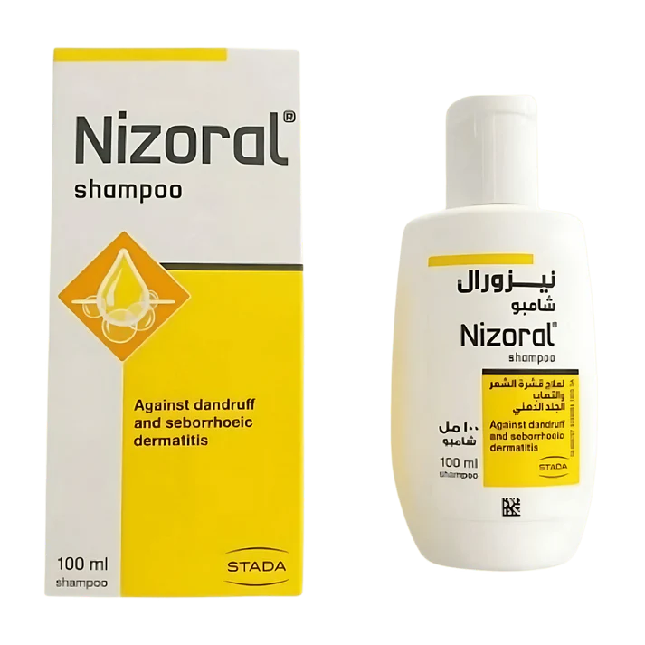 Nizoral® 2% Anti-Dandruff Shampoo, 100ml, Medical Treatment with Ketoconazole, Clinically Proven to Treat Dandruff, Flakes & Itching cart saudia
