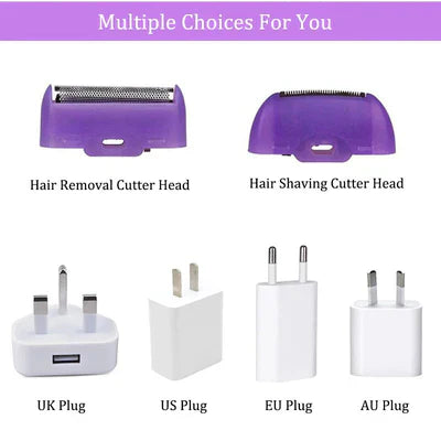 Purple Epilator – آلة إزالة الشعر البنفسجية