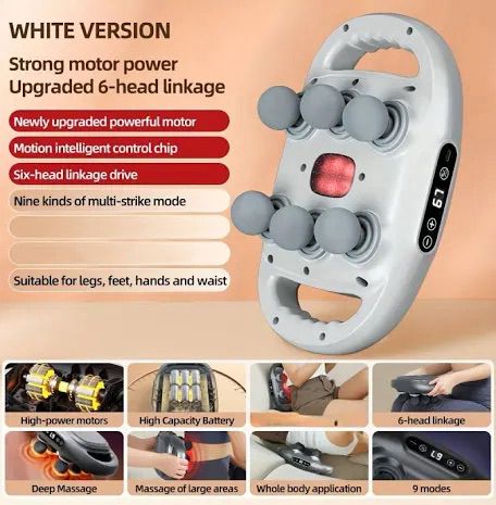 6-Headed Massager  مدلك ذو 6 رؤوس