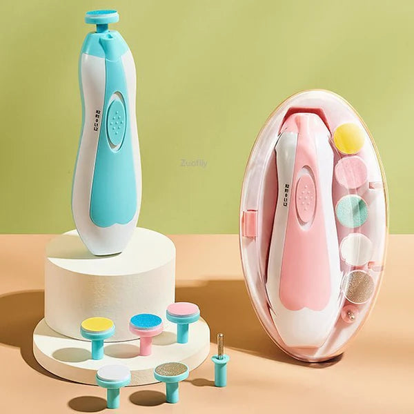 Electric Baby Nail File  ماكينة قص أظافر كهربائية آمنة للأطفال