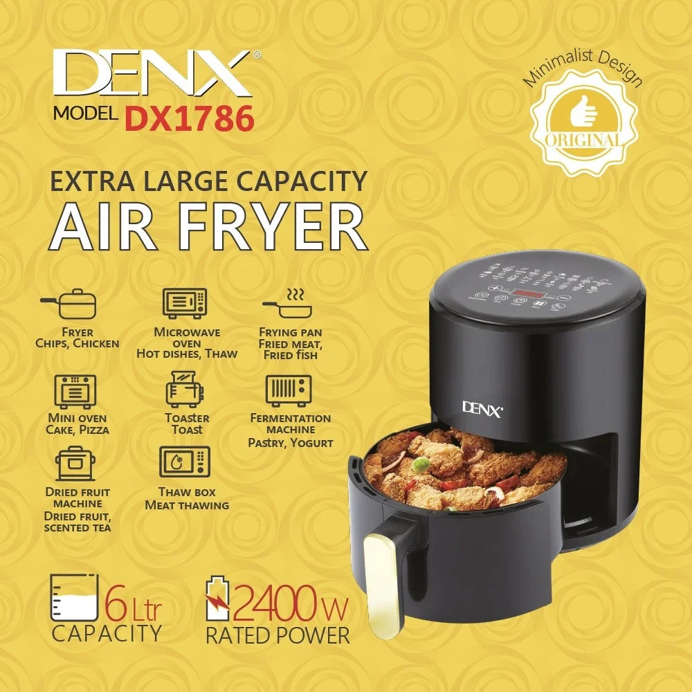 DLC Air Fryer 4 L  مقلاة DLC الهوائية 4 لتر