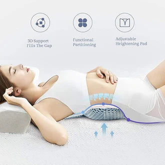 Electric Lumbar Massager Smart Back Pain Relief Machine