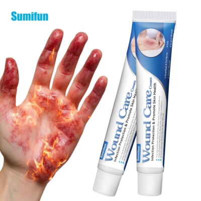 Burn Ointment Burning Wound Care Anti-Infection Cream Antibacterial Skin Healing Burn Ointment 20g