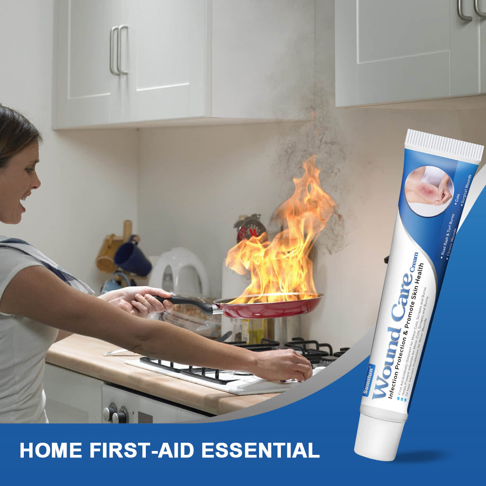 Burn Ointment Burning Wound Care Anti-Infection Cream Antibacterial Skin Healing Burn Ointment 20g